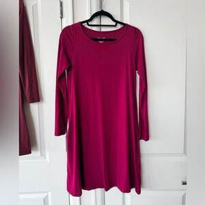 (SOLD) Wool& XS-Regular Rowena in Beetroot